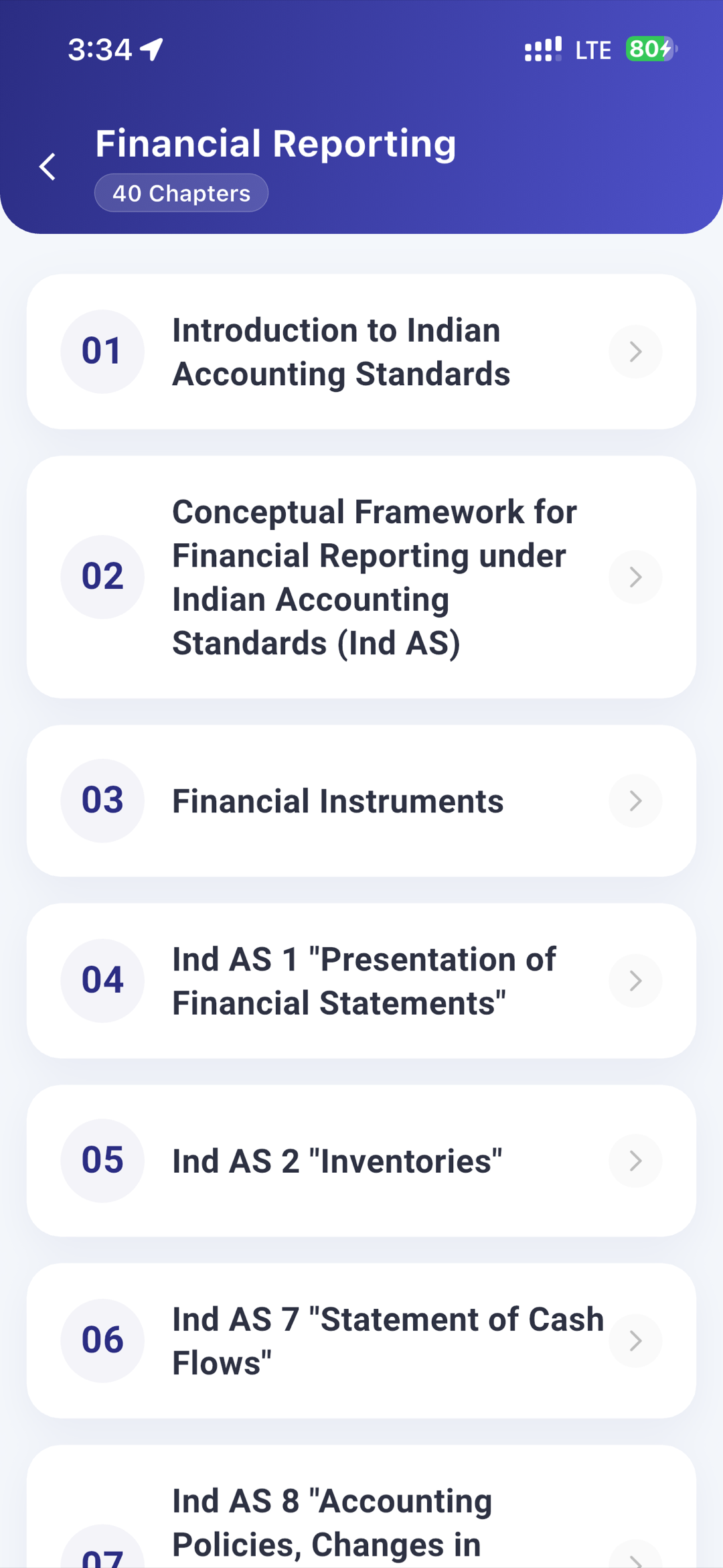 Conferenza MCQ screenshot 2