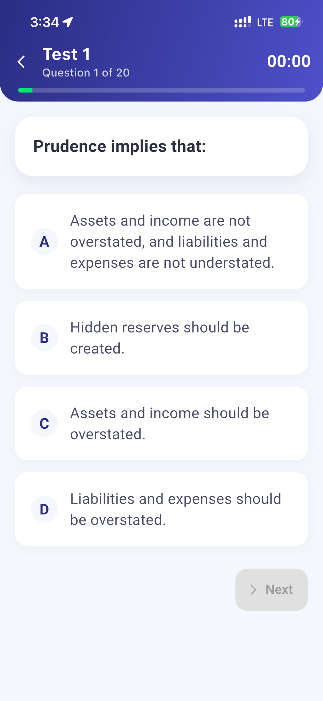 Conferenza MCQ screenshot 4